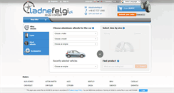 Desktop Screenshot of ladnefelgi.pl