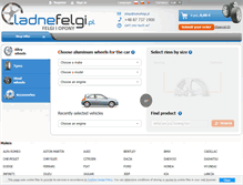 Tablet Screenshot of ladnefelgi.pl